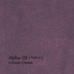 Fabric color code:Alpha-28 (Velvet ) [Damask-Omash]