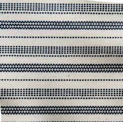 Sol Navy Stripe Fabric