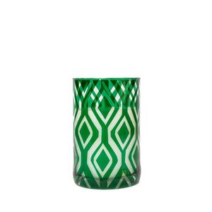Emerald Ikat Scented Candle