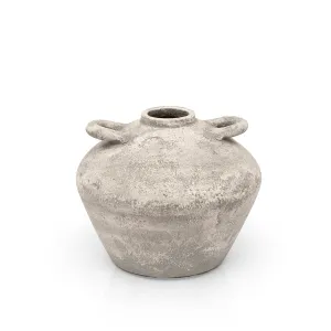 Rustic Roots Vase with Two Handles