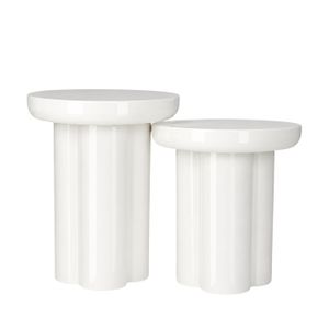 Mono Fiberglass Side Table Set