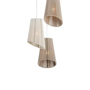 boho Ceiling Lamp- makramya