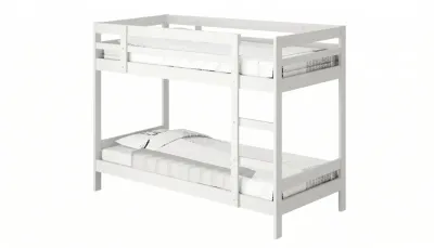 Simple Bunk Bed (Pine Wood)
