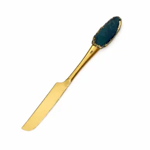 Green| Gold Stainless Steel Bread Knife