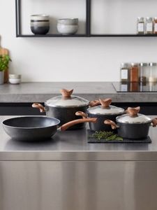 7-Pieces Terynova Granite Cookware Set