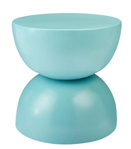 Nova Fiberglass Side Table – Modern Sculptural Accent Piece