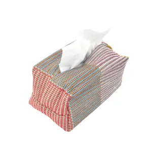 Handwoven Tissue Box Cover