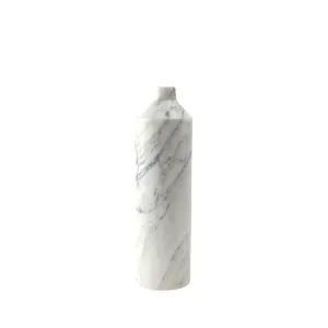 Short Neck Marble Vase Tall
