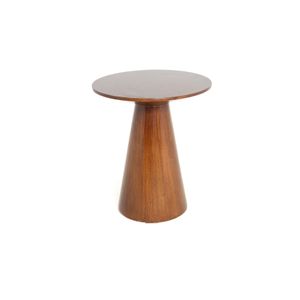 Zodic Side Table – Modern Beech Wood Accent Table for Living Spaces