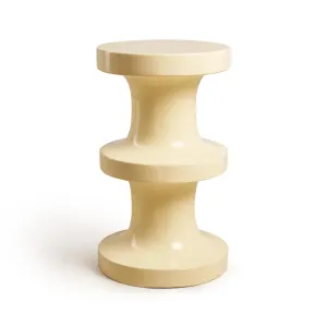 Wiggly Fiberglass Side Table