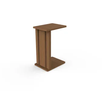 Shimmer C-Shaped Side Table