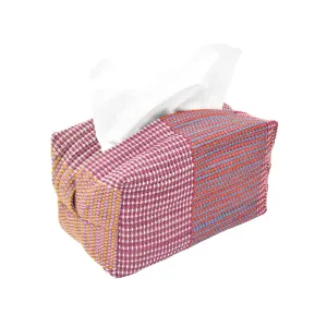 Handwoven Tissue Box Cover