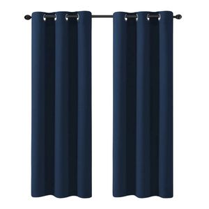 Cartela Thermal Insulated Blackout Room Darkening Grommet Curtains - 1 Panel