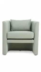 Barrel Upholstered Armchair