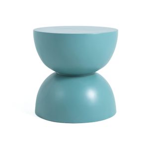 Nova Fiberglass Side Table – Modern Sculptural Accent Piece