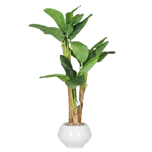 Artificial Banana Tree with Kora Planter