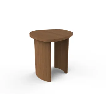 Wind Wooden Side Table