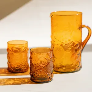Layali Glass Set 6 Cups & Jug