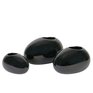 Avero Fiberglass Planter Set