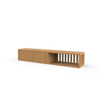 Tan TV Unit