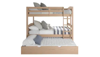 Mellow Bunk Bed With Pullout Bed
