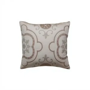 Vintage Tile Cushion – Beige