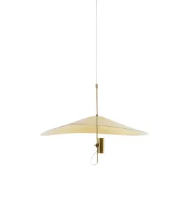 Float Suspension - Small - Hammered Brass