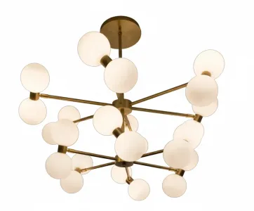Opaque Balls Chandelier