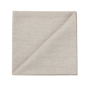 Beige Linen Napkins (Set of 2)