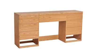 تسريحة تكوين خشبية بعدة أدراج