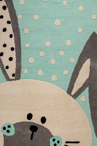 Bunny Bloom Hand-Tufted Rug