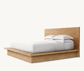 Santiago Zan Wood Platform Bed