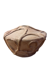 Lelya Pottery Vase – Minimal Beige Design
