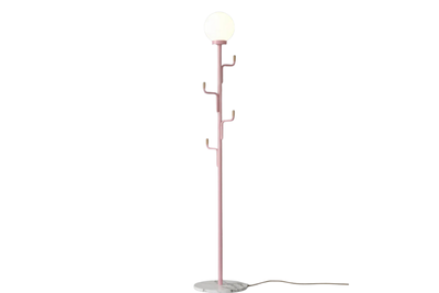 Modern Pink Floor Lamp With Hooks YL-F-2932
