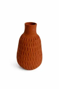 Pottery Sabbia Vase - Brick