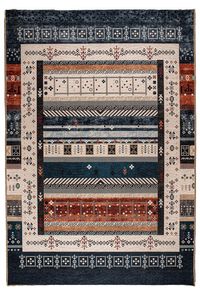 Golrizan Digital Woven Rug – Earthy Layers with Inviting Texture
