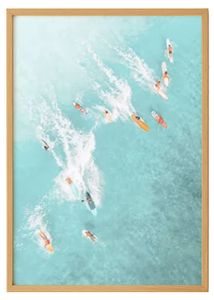 Beach Surfing Print