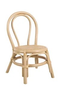 Kids Bamboo Chair – Natural Bamboo & Rattan