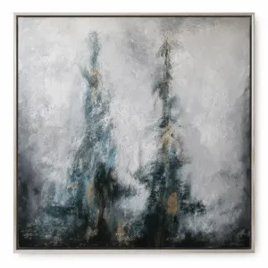 Textured Acrylic Whispers of Forest