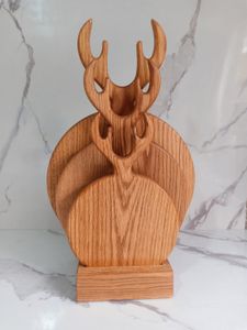 Deer Antlers Set Cutting Board