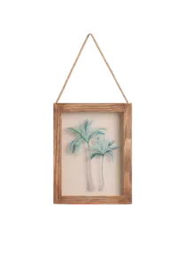 برواز نخيل بوهو بإطار زجاجي