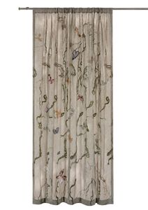 Butterfly Vine Fabric Curtain Panel