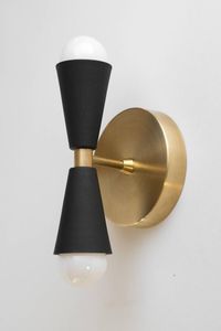 Wall Lamp - Gold And Black YL767