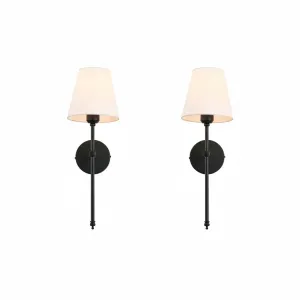 Wall Lamp- Black & Off White YLS.YL609
