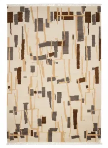 Dark Shards Hand-knotted Carpet