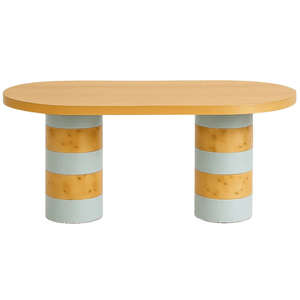 Lotus Dining Table - Oak Wood
