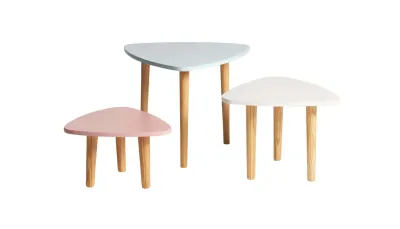 Lawan Trio Side Table Set