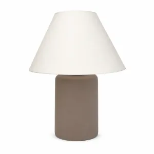 Tuscan Table Lamp in Mocha