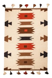 Wolza - Handmade Wool Kilim Rug