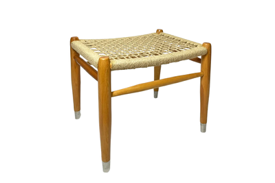 Wava Wooden Rope Stool